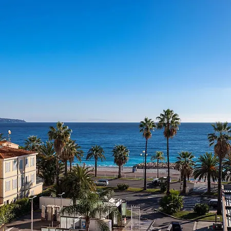 Sea View & Promenade Des شقة *